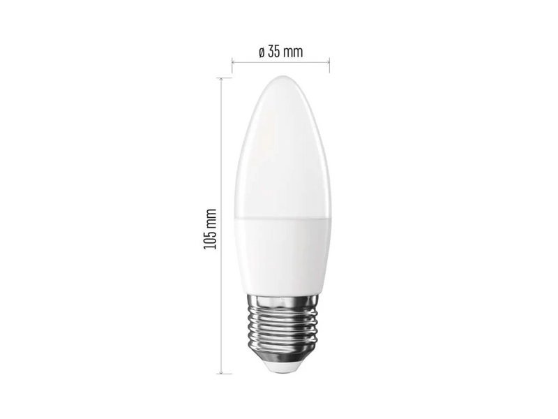 Emos Classic gyertya LED égő 350lm E27