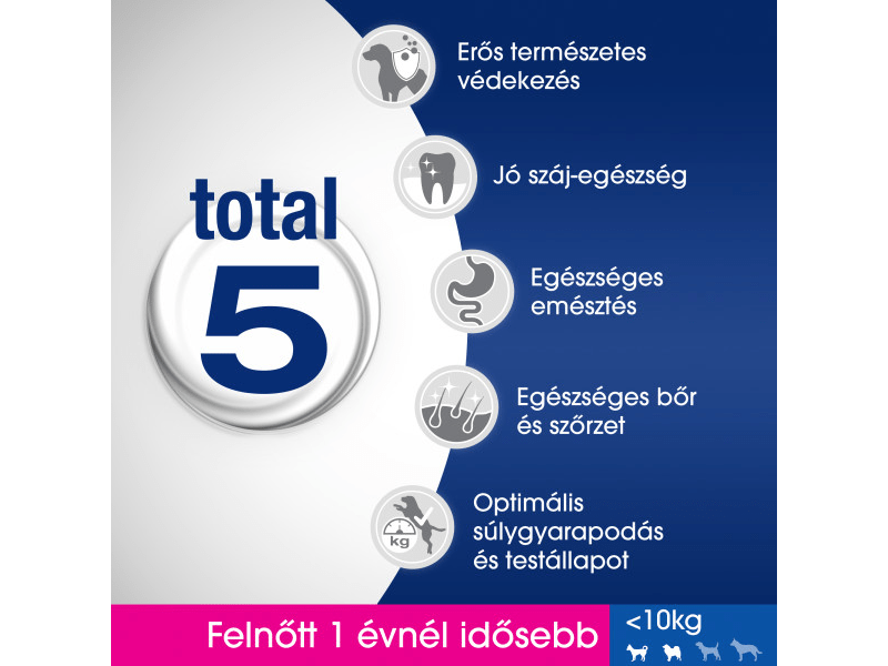 PERFECT FIT száraztáp csirkehússal kistestű felnőtt kutyák számára, 825 g (379251)