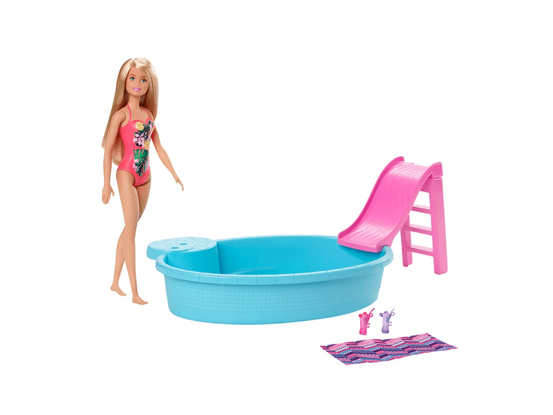 Barbie: Barbie baba medencével (GHL91)