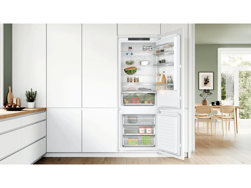 Bosch KBN96VFE0 Beépíthető alulfagyasztós kombinált hűtőszekrény