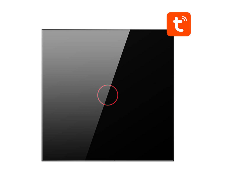 Avatto ZTS02-EU-B1 Zigbee érintőkapcsoló, fekete