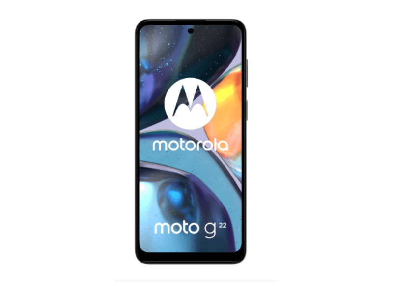 Motorola Moto G22 Mobiltelefon, Kártyafüggetlen, 64GB, 4GB RAM, Dual SIM, Fekete