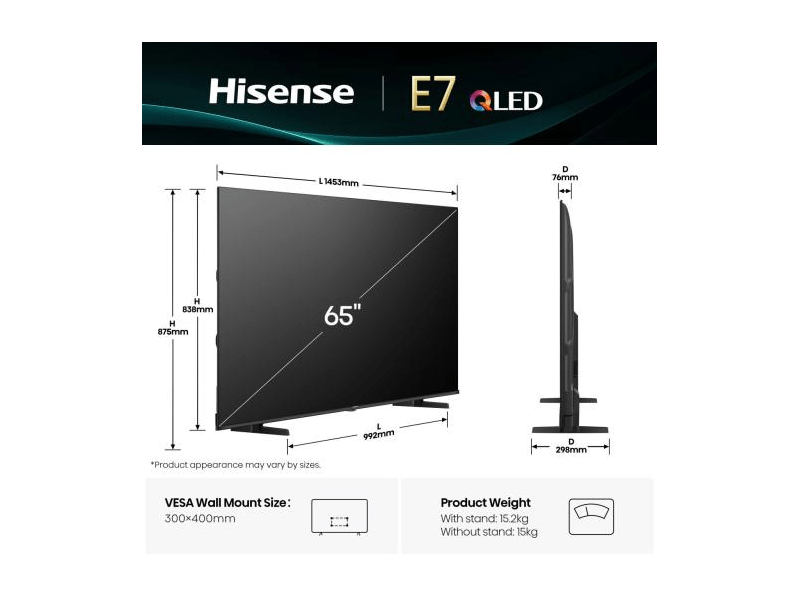 Hisense 65E7Q 65