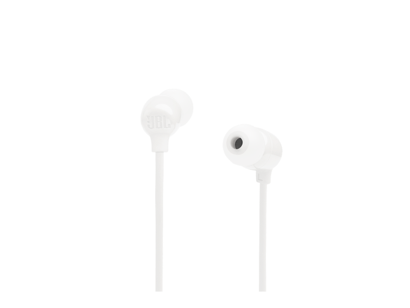 JBL Tune 135BT Vezeték nélküli fülhallgató, fehér (T135BTWHT)