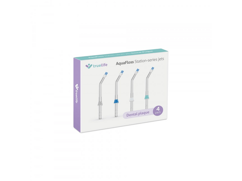 TrueLife AquaFloss Station Szájzuhany fej, 4 db