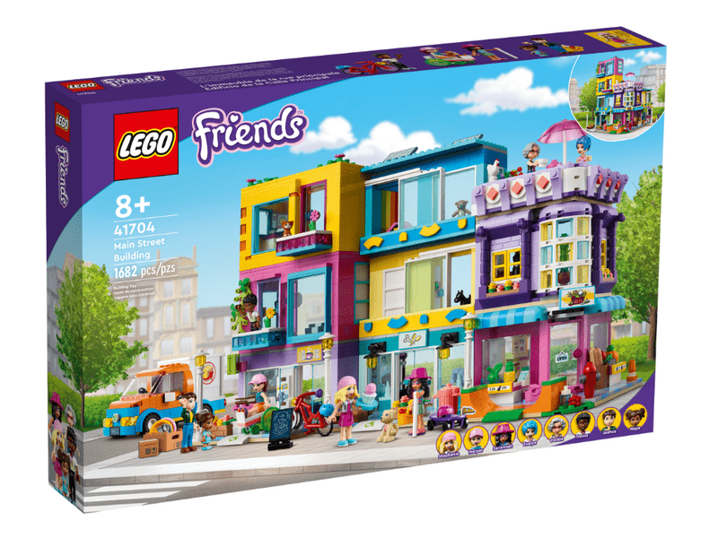 LEGO® Friends Fő utcai épület (41704)