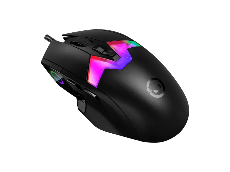 Lorgar MSP80-BK Pro Gaming egér, fekete