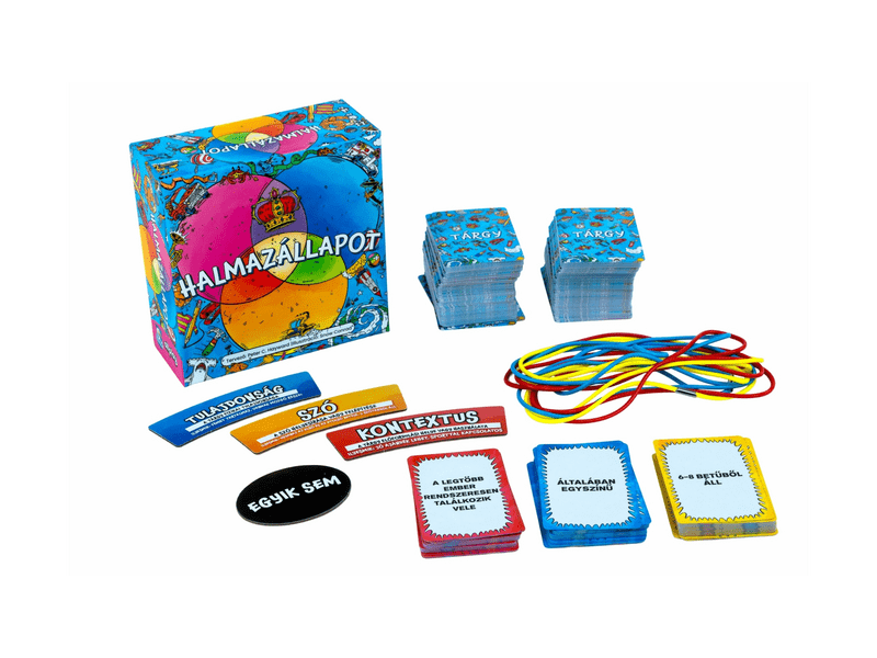 Halmazállapot társasjáték (ASM34732)