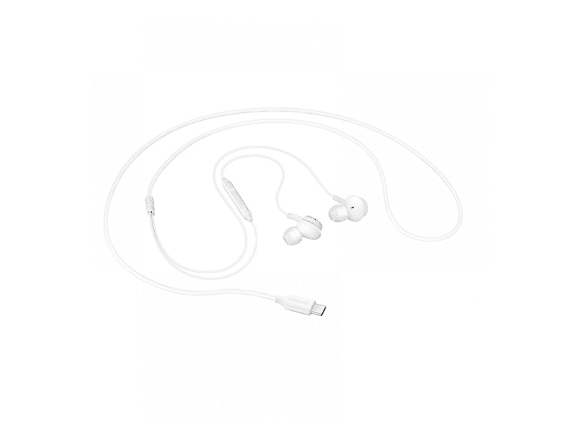 Type-C Earphone (Sound by AKG), White