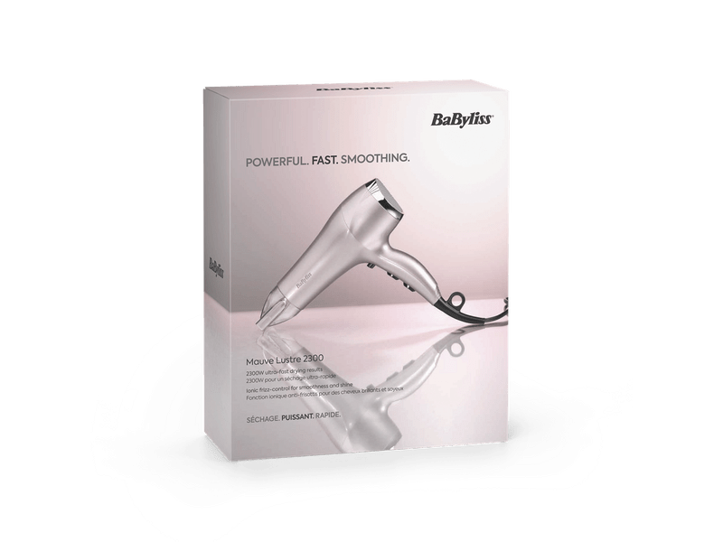 BaByliss D781E Mauve Lustre hajszárító, mályva