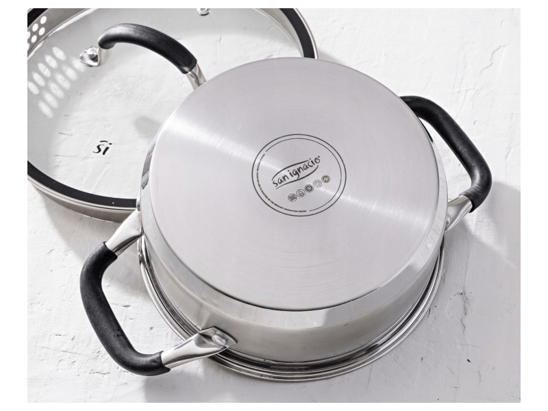 Bergner SG-8057 Lábas fedővel, 24cm, 3.5l
