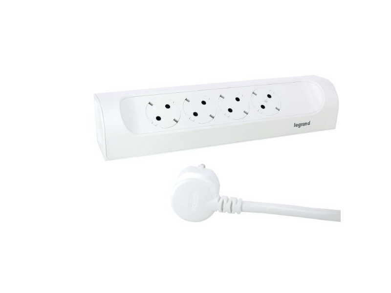 Legrand 694501 Sarokba illeszkedő elosztósor, Fehér