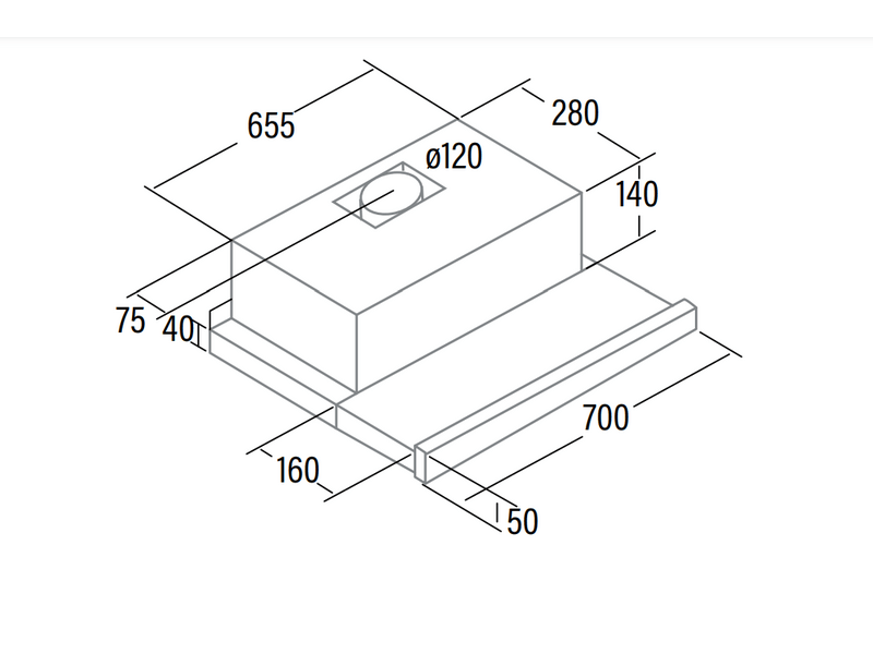 Cata TF-2003/70 LED Páraelszívó