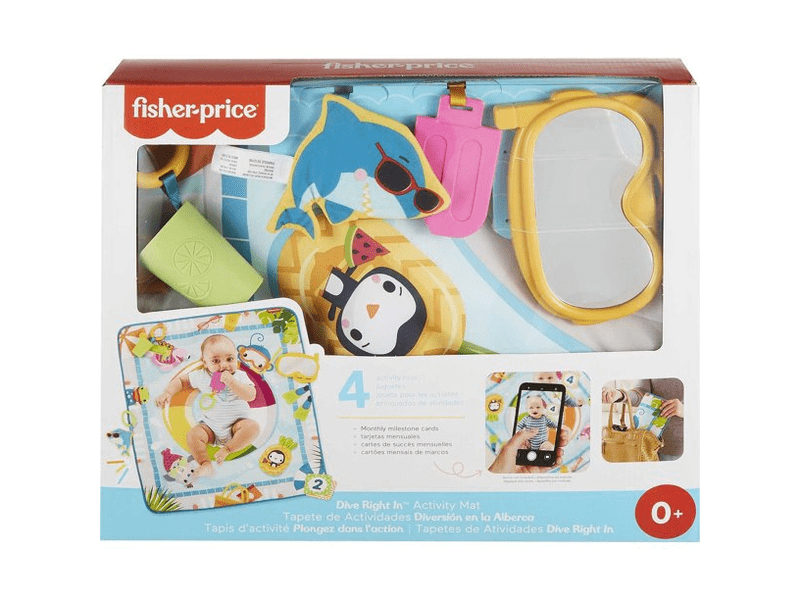 Fisher-Price: Csobbanás játszószőnyeg (GRR44)