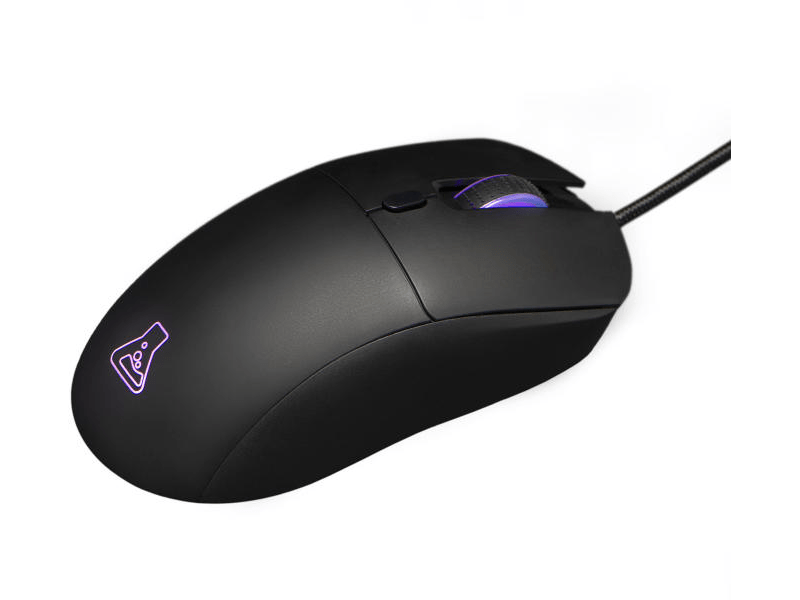 The G-Lab KULT-COBALT-B Gamer egér, fekete