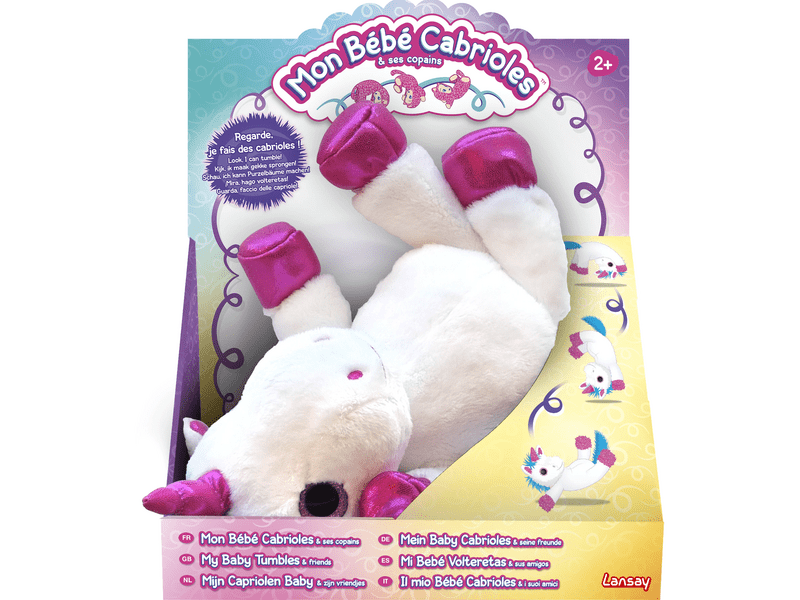 Bukfencező bébiunkornis plüss (55060)