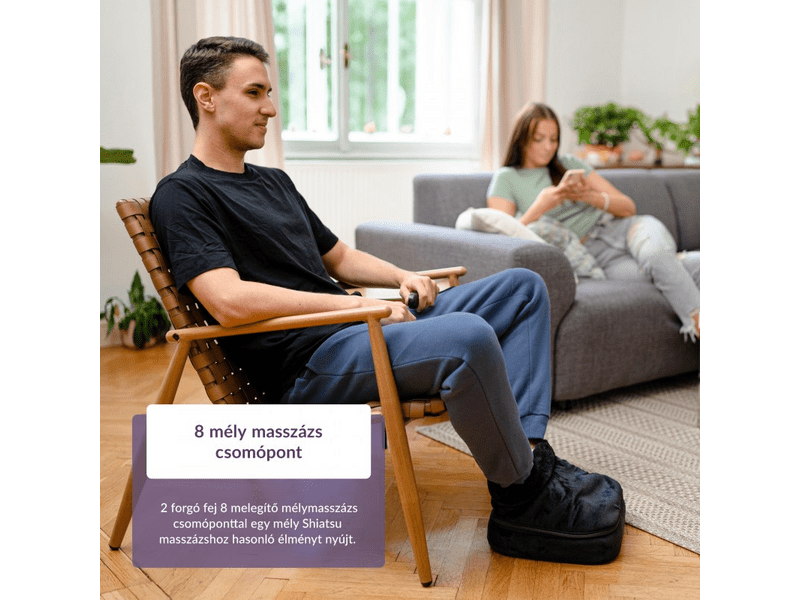 TrueLife RelaxFeet F3 Lábmasszírozó és melegítő