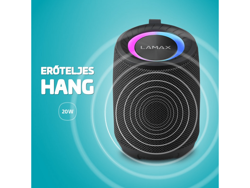 LAMAX Waver1 Bluetooth hangszóró (LXWSMWAV1NNBA)