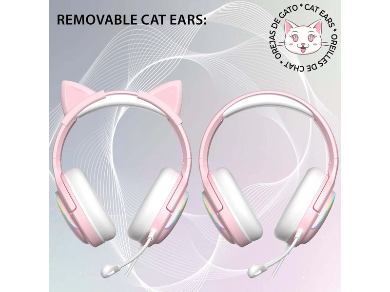 Subsonic Spectra Gaming headset, rózsaszín (SA5684-1)