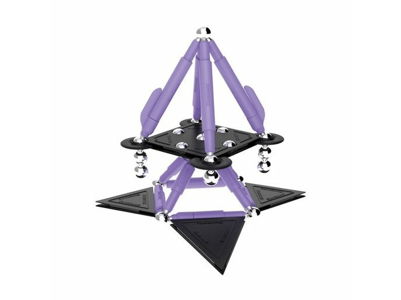 Supermag Projects Technicolor magnetska igračka za slaganje od 50 dijelova u vrećici (SMG 0656)