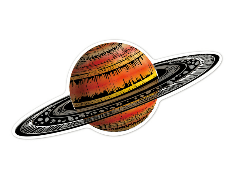 Avenir naljepnice s karikaturama, svemir (CH232078)