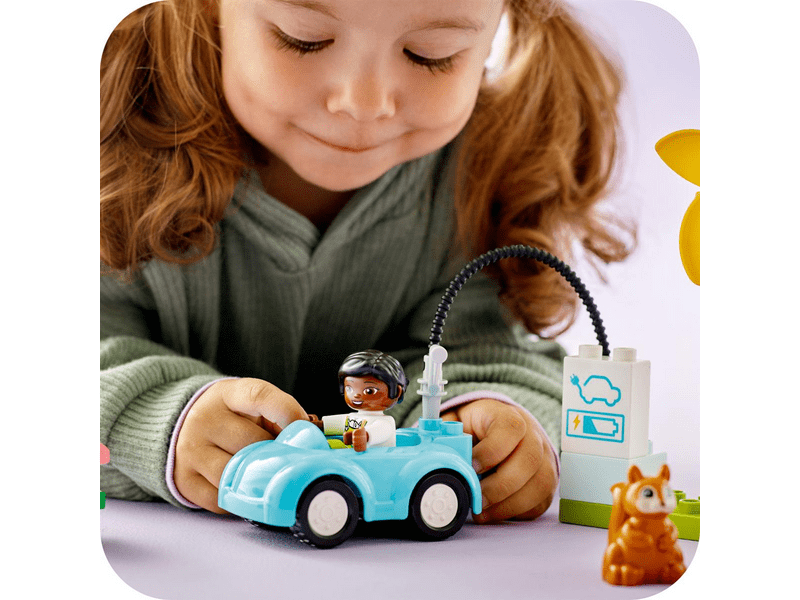LEGO® DUPLO Szélturbina és elektromos autó (10985)
