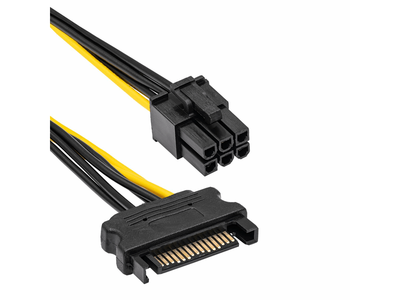 Adapter SATA PCI-Express 6 pin
