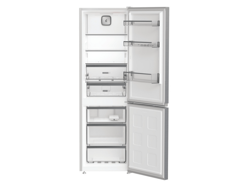 Whirlpool WHK 26362 XP4E Alulfagyasztós kombinált hűtőszekrény, ezüst