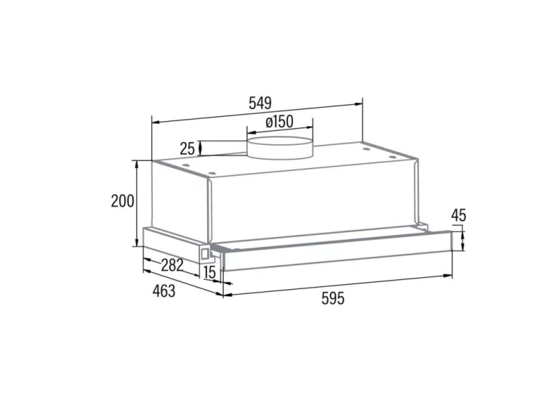 Cata TFB-5160 X Teleszkópos páraelszívó