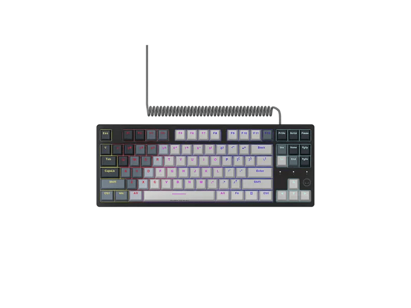 Lorgar Azar 514TKL Billentyűzet, US, fehér (LRG-GK514TKL-WH-US)