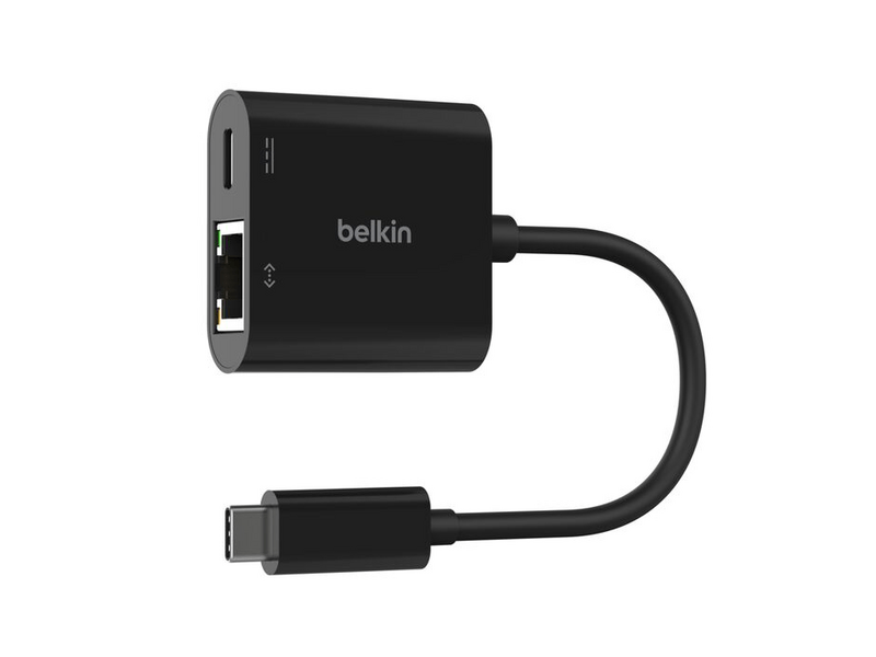 Belkin USB-C na Ethernet i adapter za punjenje (INC019btBK)