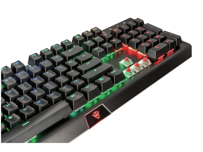 Trust 21808 GTX 890 CADA RGB gamer billentyűzet, US