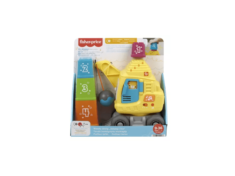 Fisher-Price: Tanuló bontógolyós munkagép (HWY64)