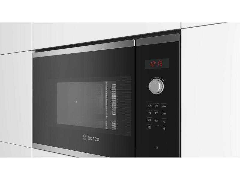 Bosch BFL553MS0 Beépíthető mikrohullámú sütő, inox
