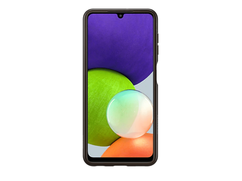 Samsung Galaxy A22 Puha fekete tok (EF-QA225TBEGEU)