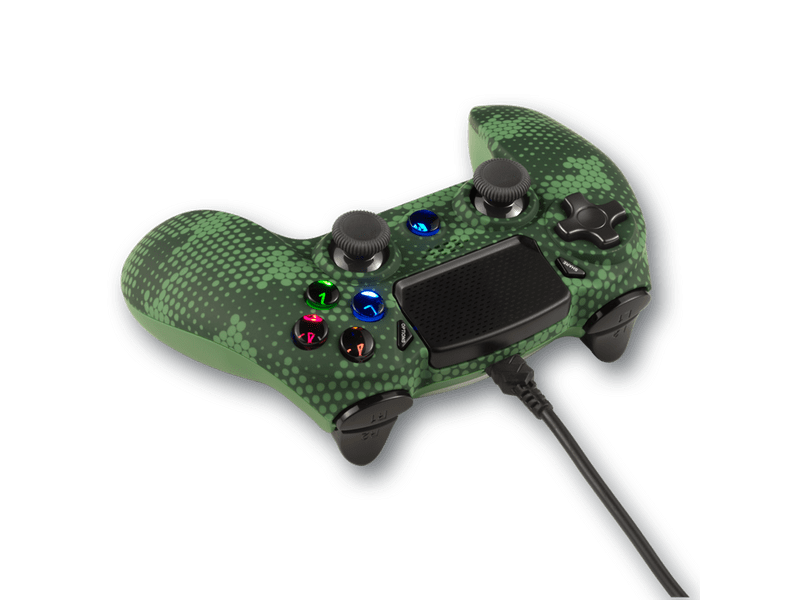 Spartan Gear Hoplite 2 PS4/PC Kontroller, Green camo (109032)