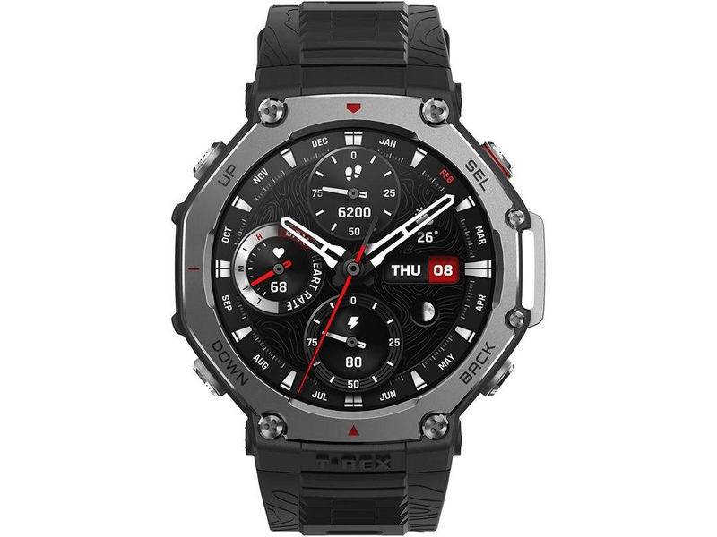 Amazfit T-Rex 3 okosóra, onyx fekete (W2323GL1N)