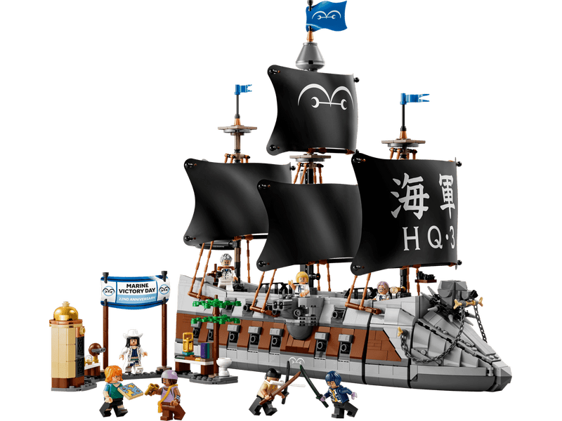 LEGO® One Piece Garp tengeri csatahajója (75646)