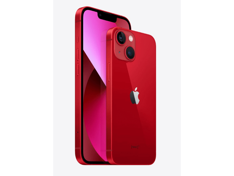 Apple iPhone 13 128GB Okostelefon, Limitált piros (MLPJ3HU/A)