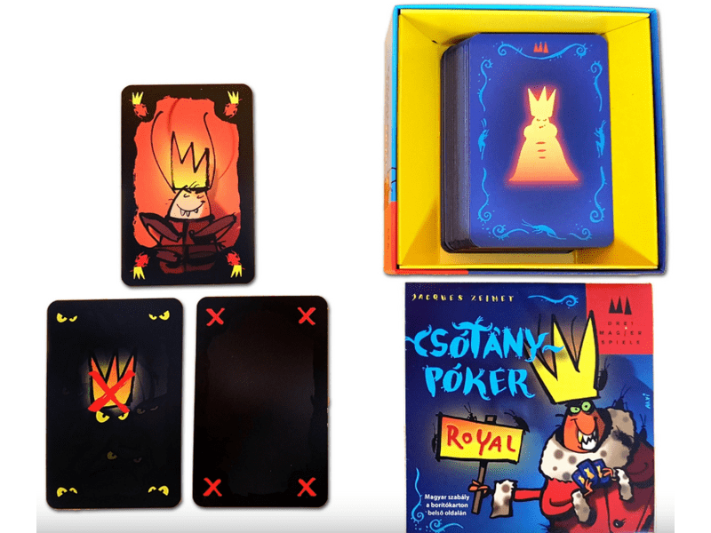 Csótánypóker Royal (DRE29794)