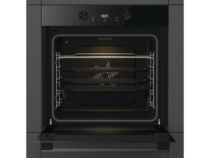 Gorenje BPS6737E04DBG Beépíthető sütő + Gorenje GI6442BSCE Indukciós főzőlap