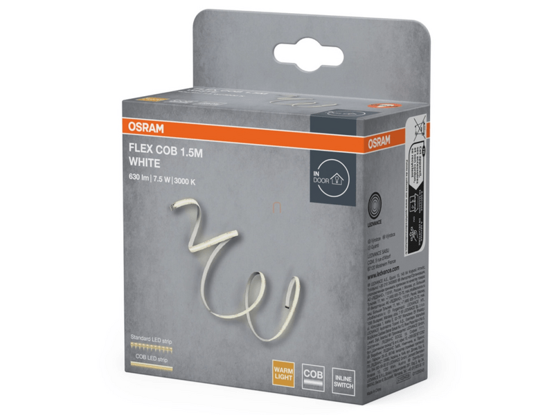 Osram Flex COB 1.5M LED szalag melegfehér fénnyel