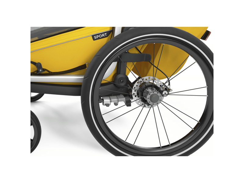 Thule Chariot Sport 1 Spectra Gyermekhordozó, sárga (10201022)