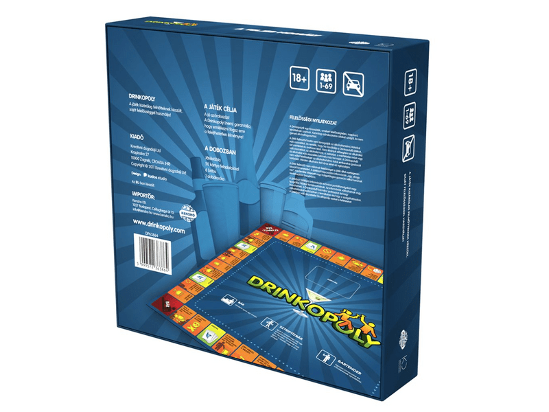 Drinkopoly társasjáték (DP497101)