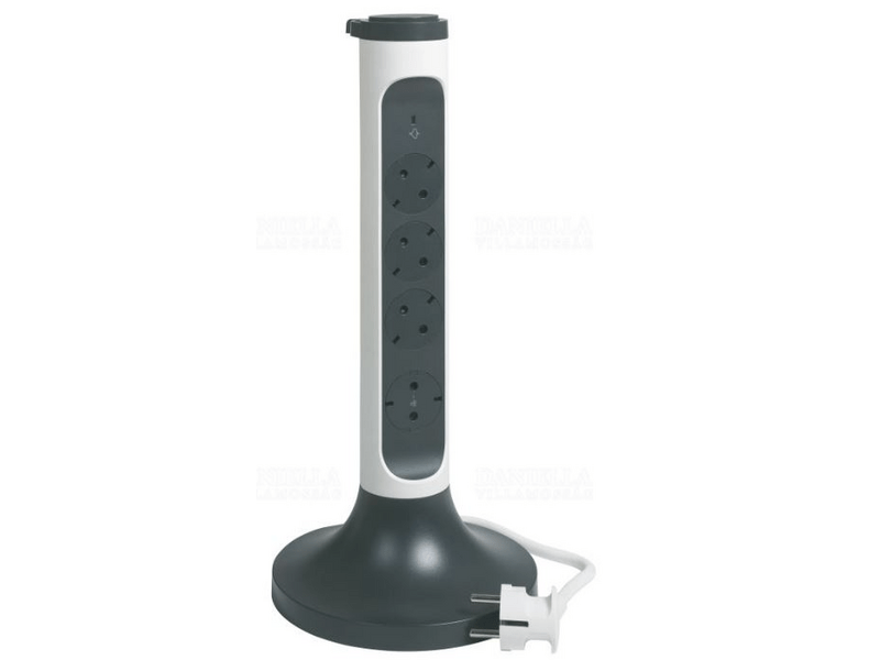 Legrand 694505 Elosztótorony, Fehér/Fekete