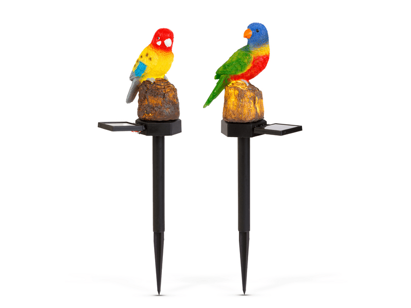 Garden of Eden 11426H Leszúrható szolár papagáj, 2-féle