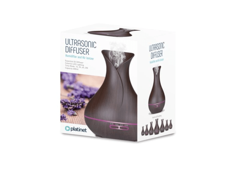 Platinet PADYM010DW 400ml párásító, sötétbarna