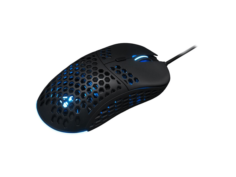 The G-Lab KULT-OXYGEN-B Gamer egér, fekete