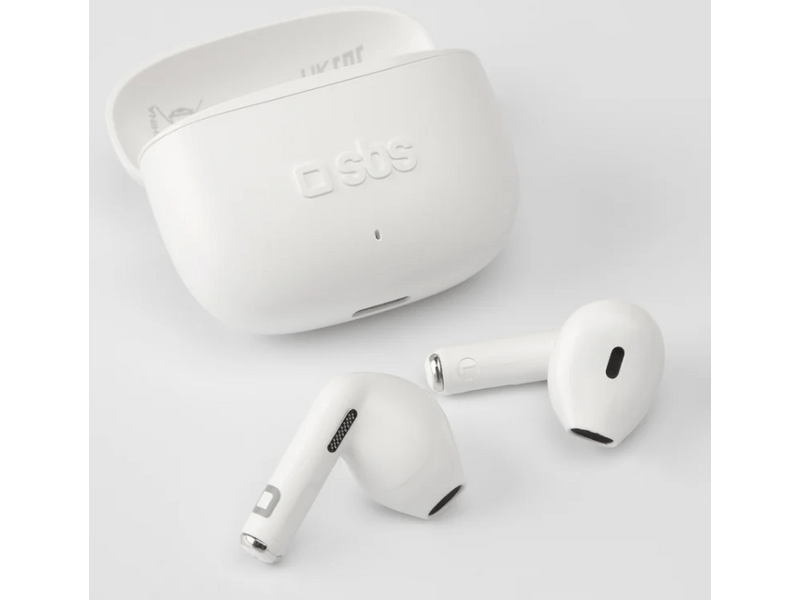 SBS Go Pods TWS Fülhallgató, fehér (TEEARTWSGOPODSW)