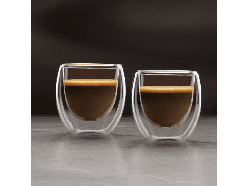 Vog & Arths 57176H Duplafalú üveg csésze, 80 ml, 2 db